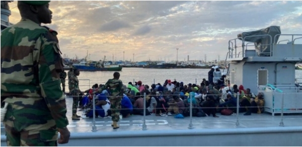 Emigration clandestine : 57 migrants secourus au large de Dakar