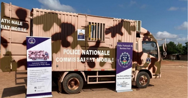 Burkina Faso : Lancement du premier commissariat de police mobile