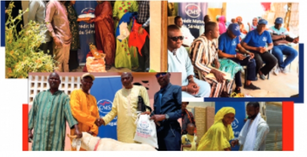 Tabaski : Le Crédit Mutuel du Sénégal accompagne ses fidèles clients et les couches démunies