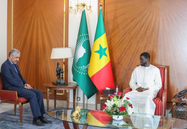 [Photos] Palais : Diomaye a reçu en audience les présidents de la Badea et de la Boad
