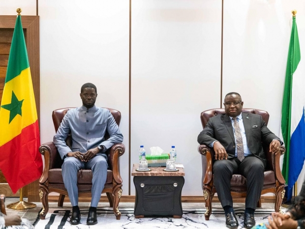 [Photos + Video] Visite de travail : Le Président de la République, Bassirou Diomaye Faye, a quitté Dakar ce matin à destination de Freetown en Sierra Leone