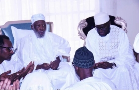  Gamou Ndiassane : Le président de l’Assemblée nationale, El Malick Ndiaye reçu par le Khalife