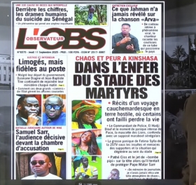 REVUE DE PRESSE TFM DE CE 11 Septembre 2025