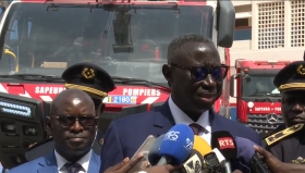 Le ministre de l’Intérieur satisfait de l’évolution de la Brigade nationale des sapeurs-pompiers